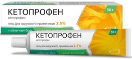 Кетопрофен 2,5% гель для наружного применения 50г ВетПром Кетопрофен 2,5% гель для наружного применения 50г ВетПром