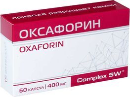 Оксафорин капсулы 400мг 60 шт.