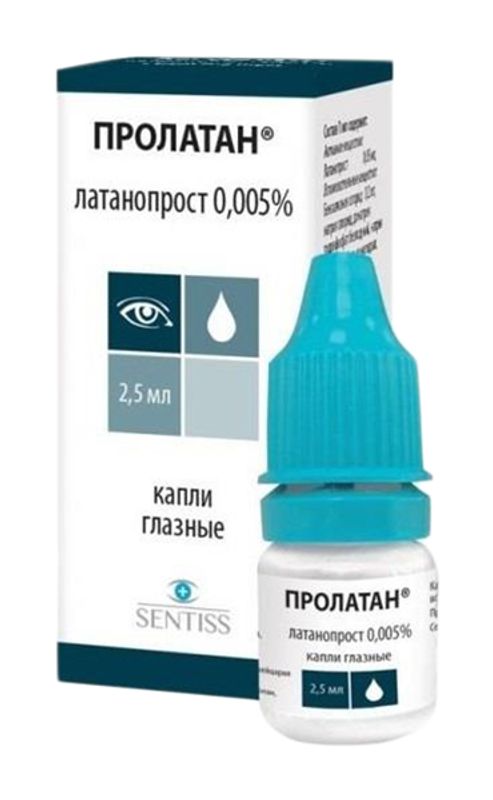 Пролатан 0,005% 2,5мл 3 шт. капли глазные купить по цене от 1284 руб в  Москве, заказать с доставкой, инструкция по применению, аналоги, отзывы