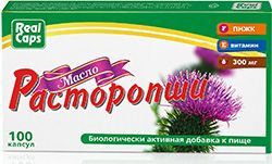 Масло Расторопши капсулы 300мг 100 шт. РеалКапс