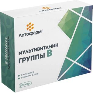 Мультивитамин Группы В капсулы 400мг 30 шт. ЛетоФарм