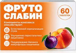 Витамир Фрутослабин таблетки жевательные 60 шт.