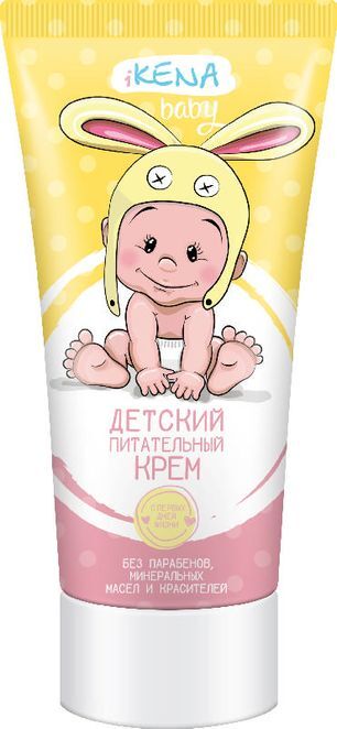 Икена Бэби крем детский питательный масло Ши/Лаванда/Фиалка 50мл Икена Бэби крем детский питательный масло Ши/Лаванда/Фиалка 50мл