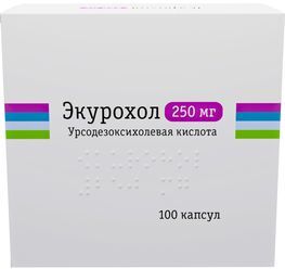 Экурохол 250мг 100 шт. капсулы Озон