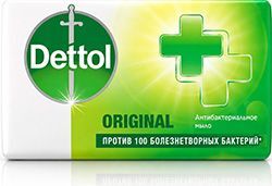 Деттол мыло антибактериальное оригинальное 100г Деттол мыло антибактериальное оригинальное 100г