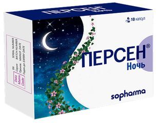 Персен Ночной 10 шт. капсулы Персен Ночной 10 шт. капсулы