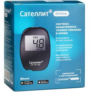 Сателлит онлайн глюкометр Сателлит онлайн глюкометр
