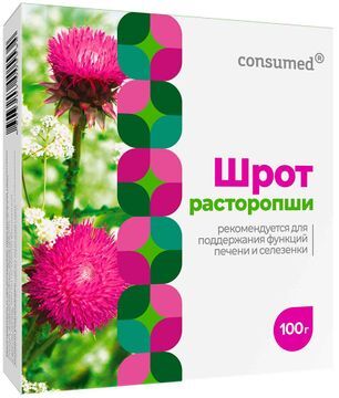 Консумед шрот расторопши 100г Консумед шрот расторопши 100г