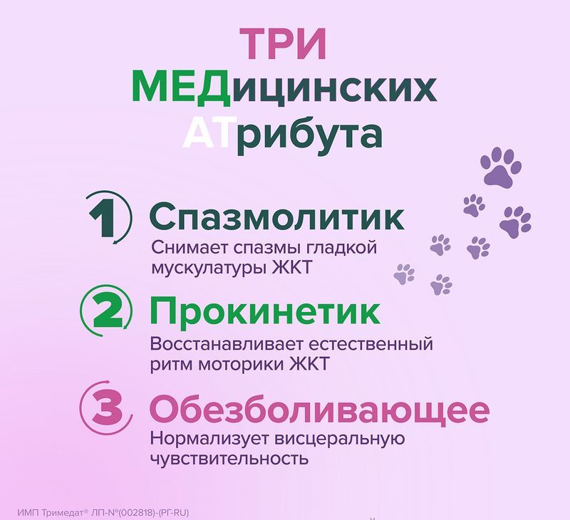 Тримедат 100мг 10 шт. таблетки, фото №6