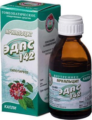 Аркальцит Эдас-142 25мл капли гомеопатические Аркальцит Эдас-142 25мл капли гомеопатические