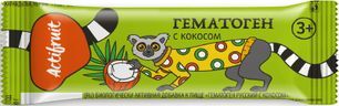Актифрут Гематоген с кокосом 40г Актифрут Гематоген с кокосом 40г