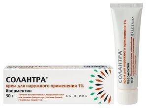 Солантра 1% 30г крем для наружного применения
