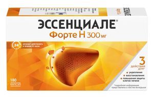 Эссенциале Форте Н 300мг 180 шт. капсулы Эссенциале Форте Н 300мг 180 шт. капсулы