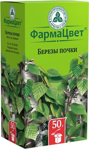 Береза Почки 50г Красногорсклексредства