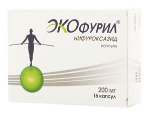 Экофурил 200мг 16 шт. капсулы Авва Рус Экофурил 200мг 16 шт. капсулы Авва Рус