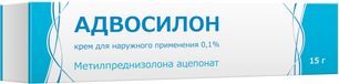 Адвосилон 0,1% 15г крем для наружного применения Адвосилон 0,1% 15г крем для наружного применения