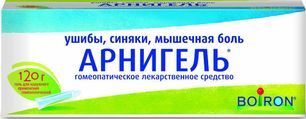 Арнигель 120г гель для наружного применения гомеопатический Арнигель 120г гель для наружного применения гомеопатический
