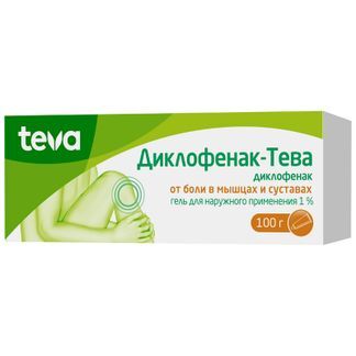 Диклофенак-Тева 1% 100г Гель Для Наружного Применения Купить По.