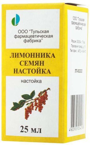 Лимонника Семян Настойка 25мл Лимонника Семян Настойка 25мл