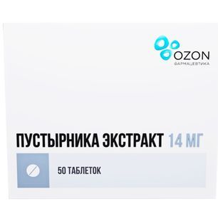 Пустырника Экстракт 14мг 50 шт. таблетки Озон