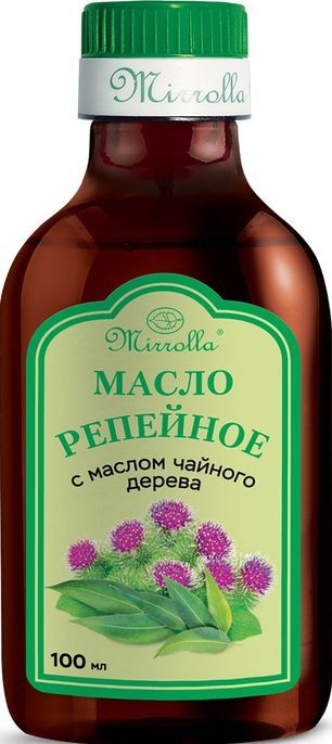Мирролла масло репейное Чайное дерево 100мл Мирролла Мирролла масло репейное Чайное дерево 100мл Мирролла