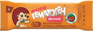 Феррогематоген пастилки жевательные детские 30г Фармстандарт-Лексредства