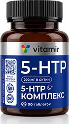 Витамир 5-Htp Ночной Комплекс таблетки покрытые оболочкой 90 шт.