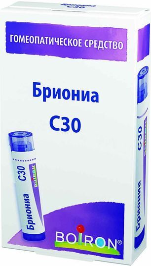 Бриония с30 4г гранулы гомеопатические Бриония с30 4г гранулы гомеопатические
