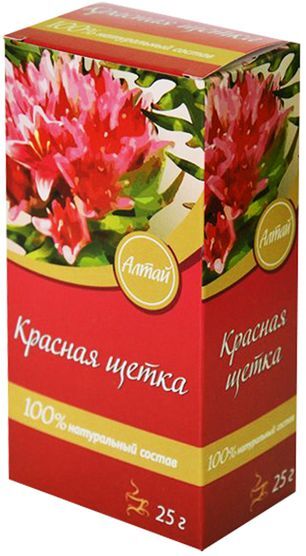 Красная Щетка Корневища И Корни чайный напиток 25г Кима Фирма