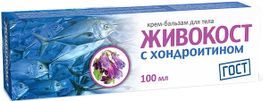 Живокост с хондроитином крем-бальзам для суставов 100мл Живокост с хондроитином крем-бальзам для суставов 100мл