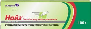 Найз 1% 100г гель для наружного применения Dr. Reddy.s Laboratories Ltd. Найз 1% 100г гель для наружного применения Dr. Reddy.s Laboratories Ltd.