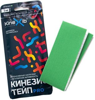 Кинексиб Про Кинезио-Тейп Бинт 5смх1м зеленый Winner Industries (Shenzhen) Co., Ltd. Кинексиб Про Кинезио-Тейп Бинт 5смх1м зеленый Winner Industries (Shenzhen) Co., Ltd.