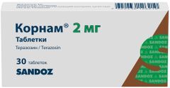 Корнам 2мг 30 шт. таблетки Корнам 2мг 30 шт. таблетки