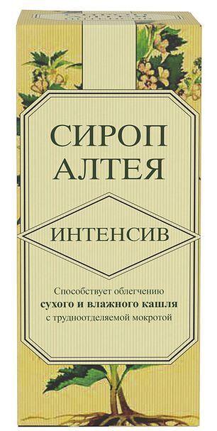 Алтея сироп интенсив 150мл Алтея сироп интенсив 150мл