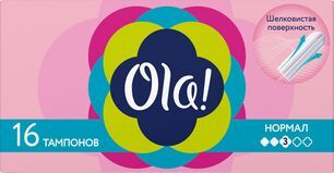 Ола Тампоны Нормал 16 шт. упаковка Ола Тампоны Нормал 16 шт. упаковка