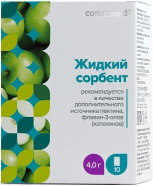 Консумед Жидкий Сорбент 4г 10 шт. Фармакор Продакшн Консумед Жидкий Сорбент 4г 10 шт. Фармакор Продакшн