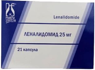Леналидомид 25мг 21 шт. капсулы Леналидомид 25мг 21 шт. капсулы