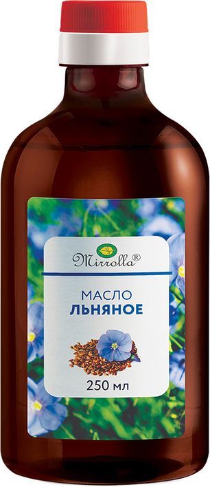 Мирролла масло льняное 250мл Мирролла масло льняное 250мл