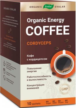 Органик энерджи кофе с кордицепсом 10 шт. саше Органик энерджи кофе с кордицепсом 10 шт. саше
