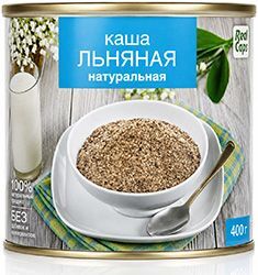 Каша Льняная натуральная 400г РеалКапс