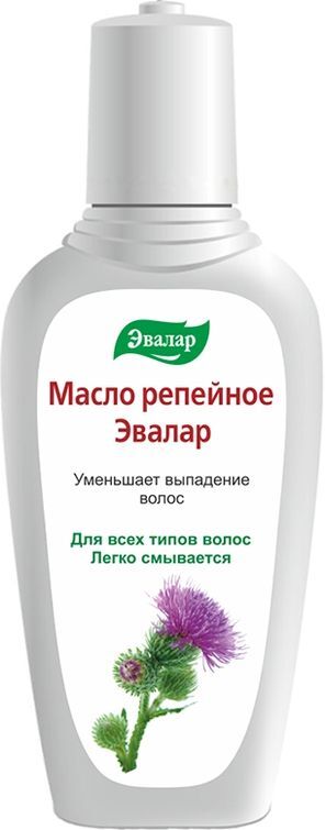 Масло Репейное Эвалар Череда 100мл Эвалар Масло Репейное Эвалар Череда 100мл Эвалар