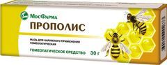 Прополис 30г мазь гомеопатическая Мфф Прополис 30г мазь гомеопатическая Мфф