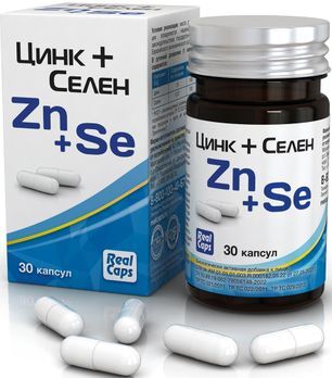 Цинк+Селен капсулы 30 шт. РеалКапс Цинк+Селен капсулы 30 шт. РеалКапс