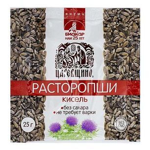 Царевщино кисель Расторопши без сахара 25г Биокор Царевщино кисель Расторопши без сахара 25г Биокор