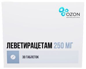 Леветирацетам 250мг 30 шт. таблетки покрытые пленочной оболочкой Леветирацетам 250мг 30 шт. таблетки покрытые пленочной оболочкой