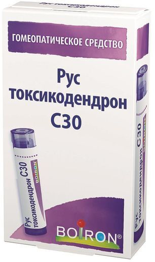 Рус Токсикодендрон С30 4г гранулы гомеопатические Рус Токсикодендрон С30 4г гранулы гомеопатические