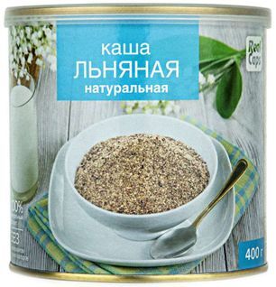 Каша Льняная натуральная 400г РеалКапс
