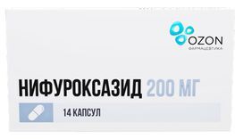 Нифуроксазид 200мг 14 шт. капсулы Нифуроксазид 200мг 14 шт. капсулы