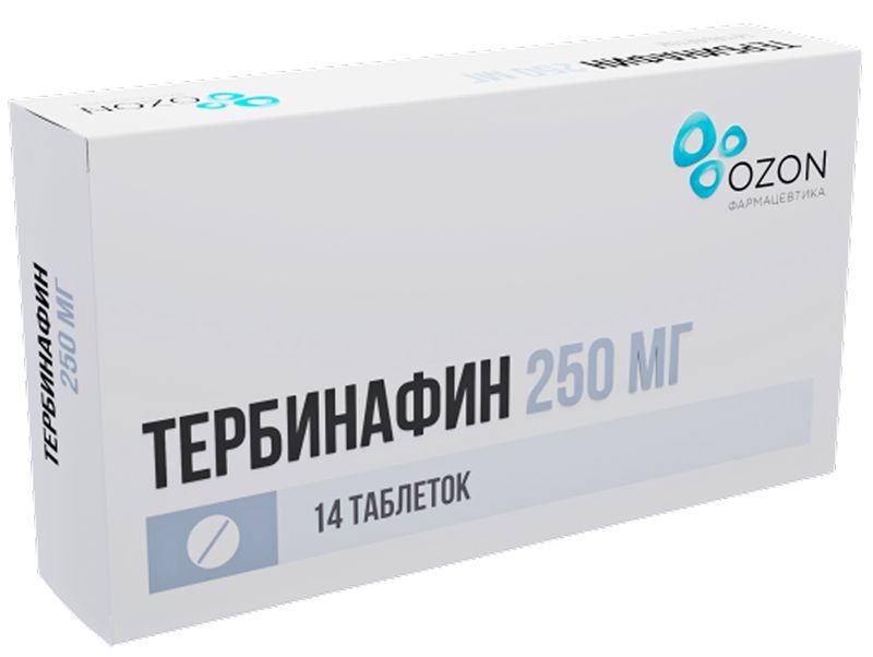 Тербинафин 250мг 14 шт. таблетки, фото №2