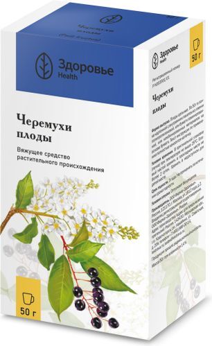 Черемухи Плоды 50г Здоровье